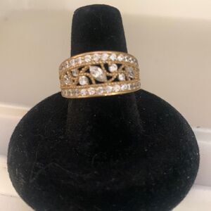 14K Gold Eternity Ring